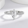 silver Horse-Eye Ring