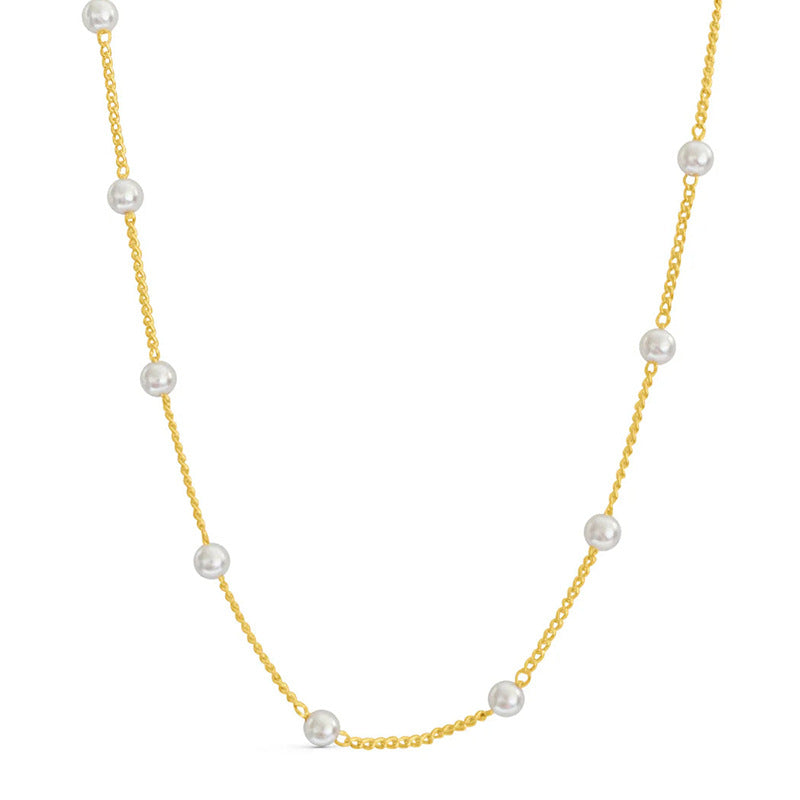 18k gold Pearl Necklace