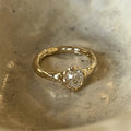 18k gold Vintage diamond ring "ophelia"