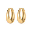 18k gold Vintage Geometric Waterdrop