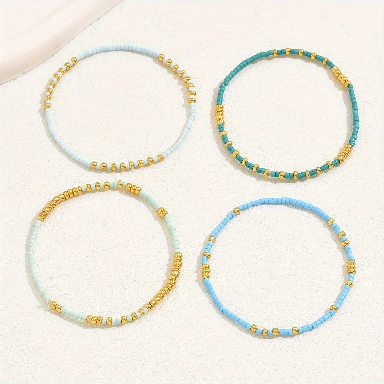 Bohemian Colorful Seed Bead Bracelet
