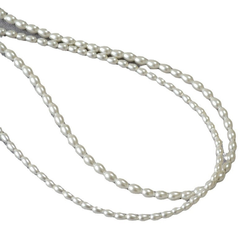 French-style Elegant And Minimalist Pearl Clavicle Necklace