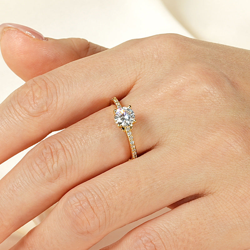 Diamond engagement ring "My girl"