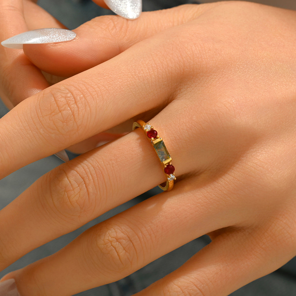 vintage 18k gold ring "The Australia"