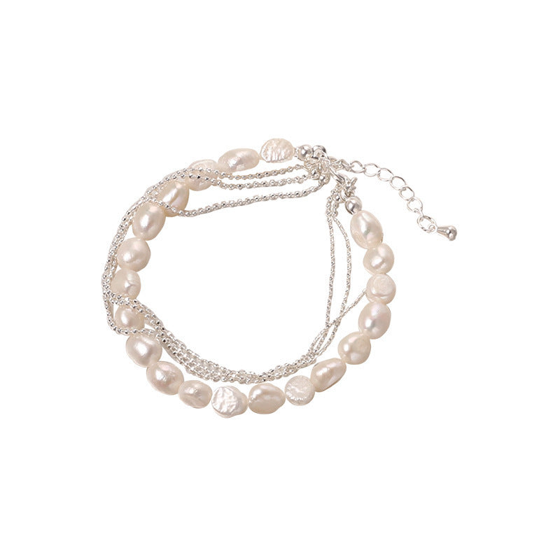 Freshwater Pearl Chain Bracelet