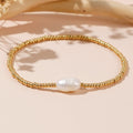 Pear combinations gold bracelets