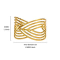 Hollow-out Geometric Line Bracelet