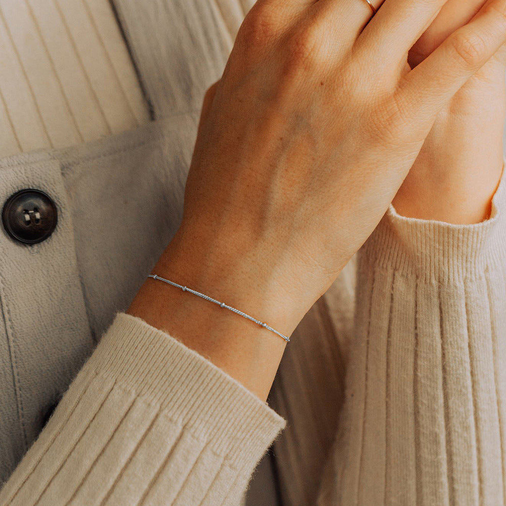 Beaded Bracelet 18k gold