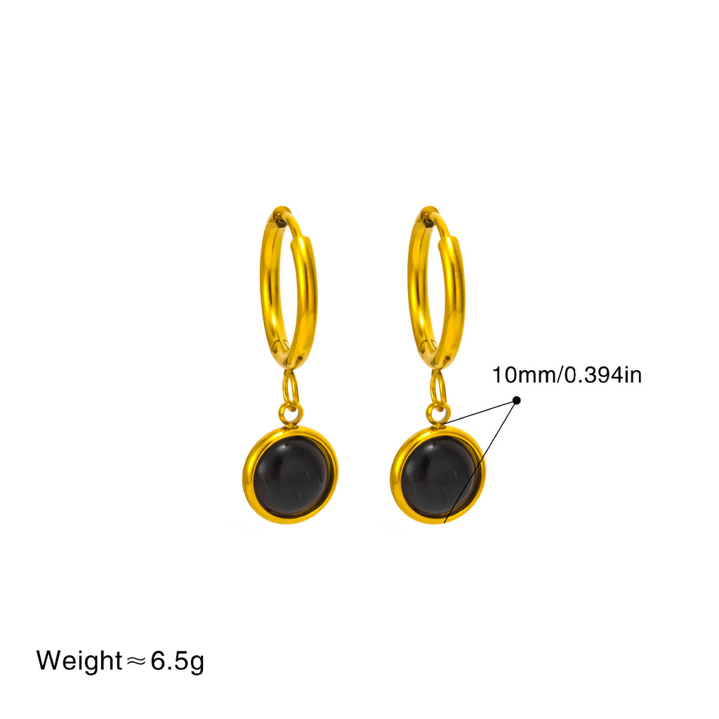 cats eye gemstone set