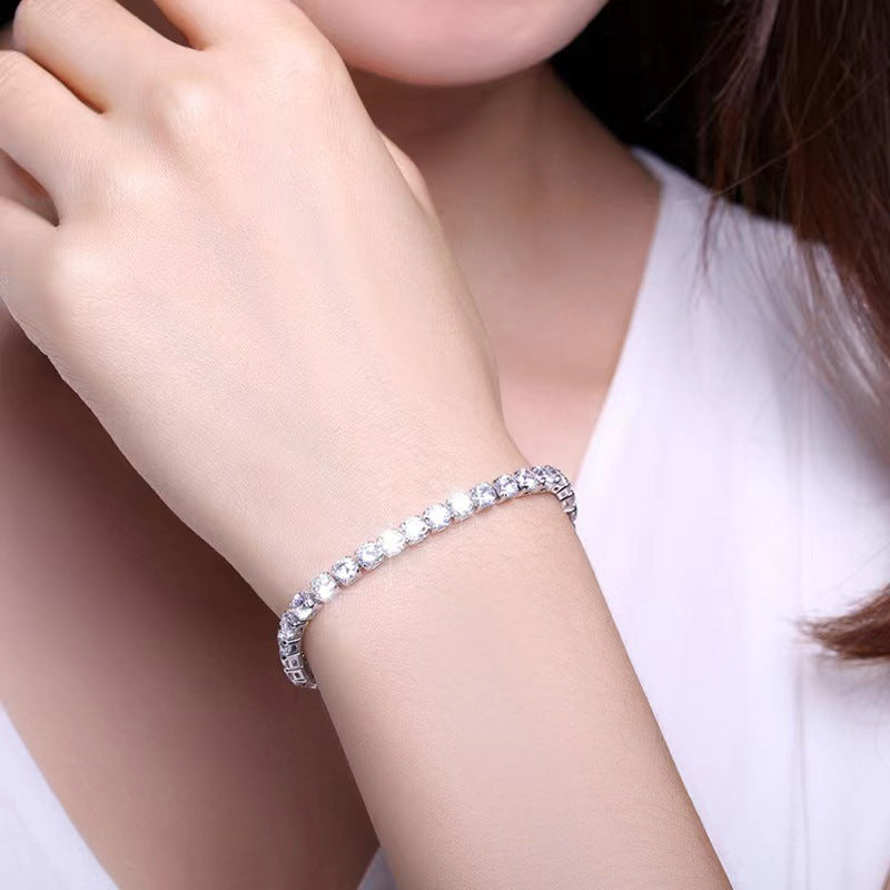 Womens Minimalist diamond Luxury Bracelet