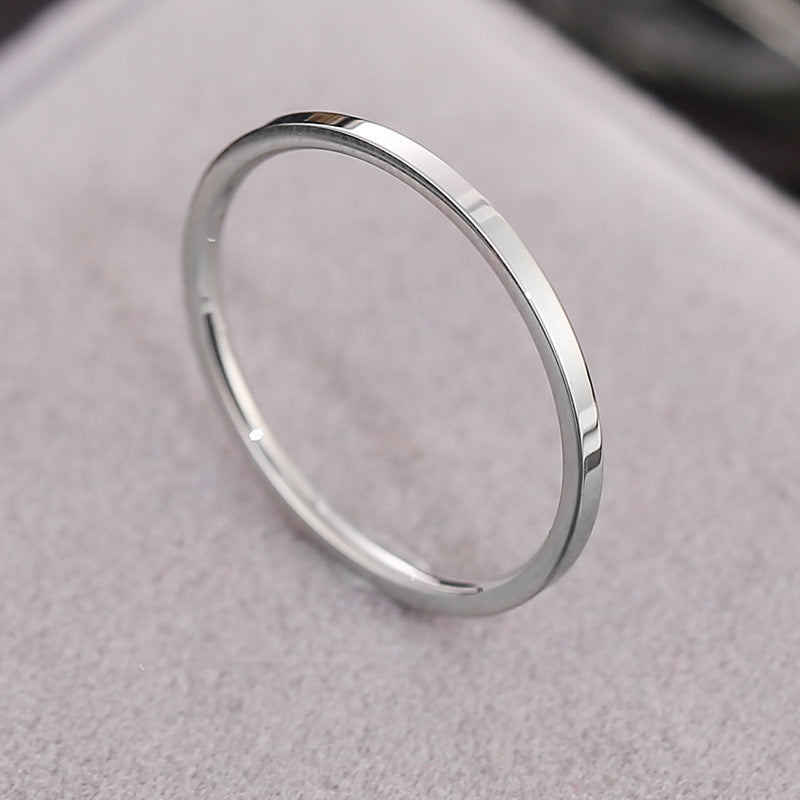 18k Gold-Plated Simple Ring
