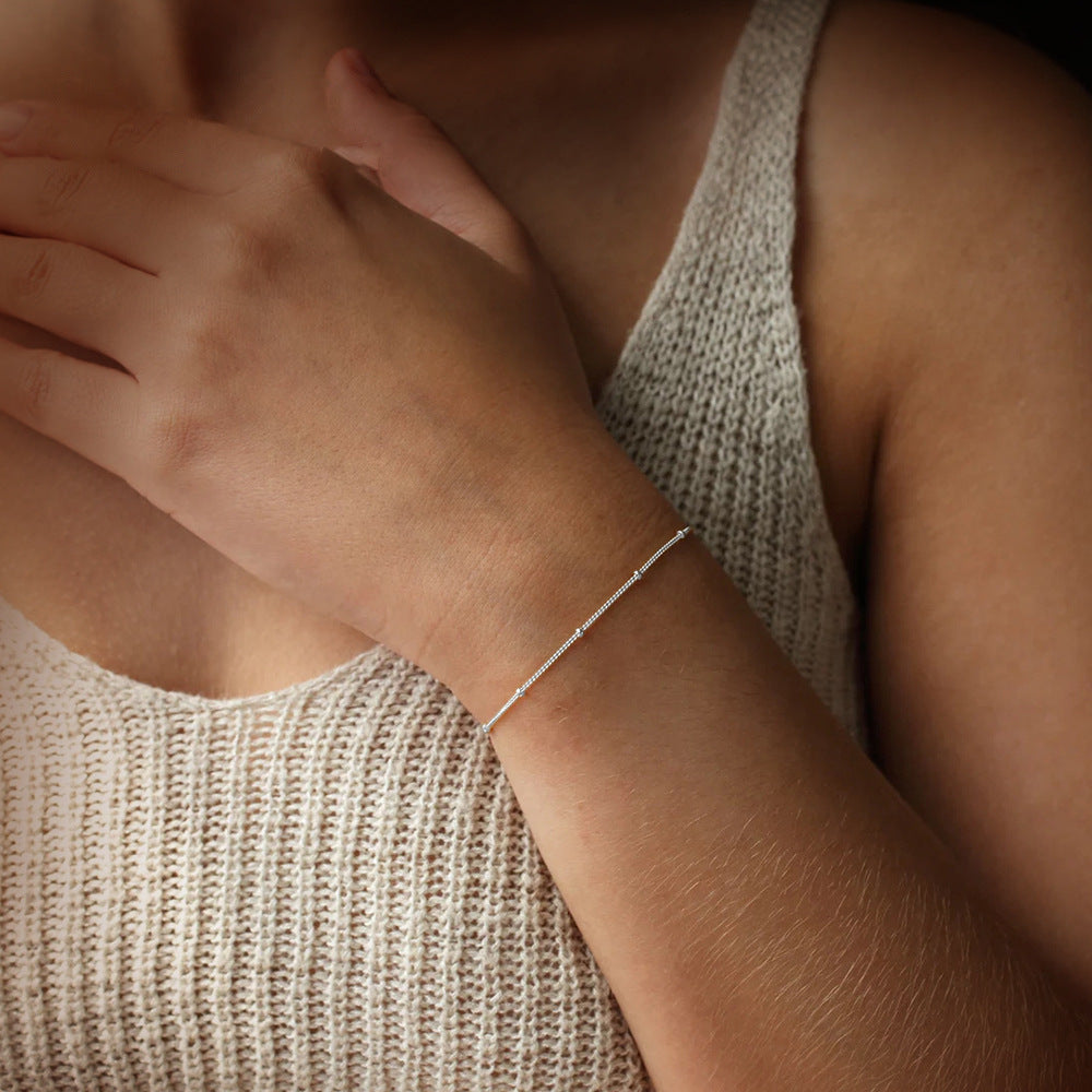Beaded Bracelet 18k gold
