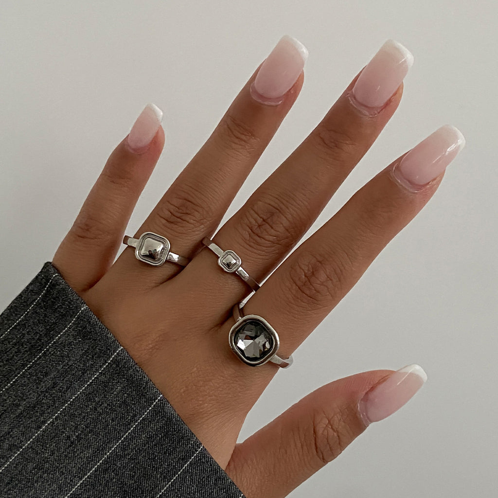 Professional woman ring set "Business girl set"