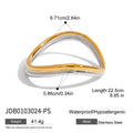 Twotone Double layer gold and silver Bracelet