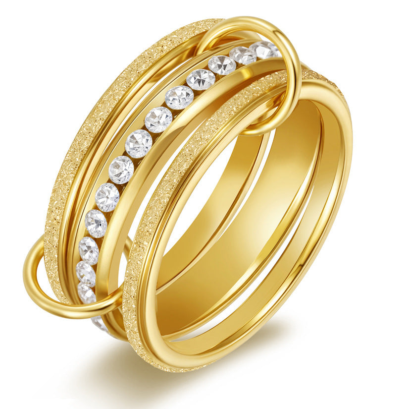 14k gold modern rings