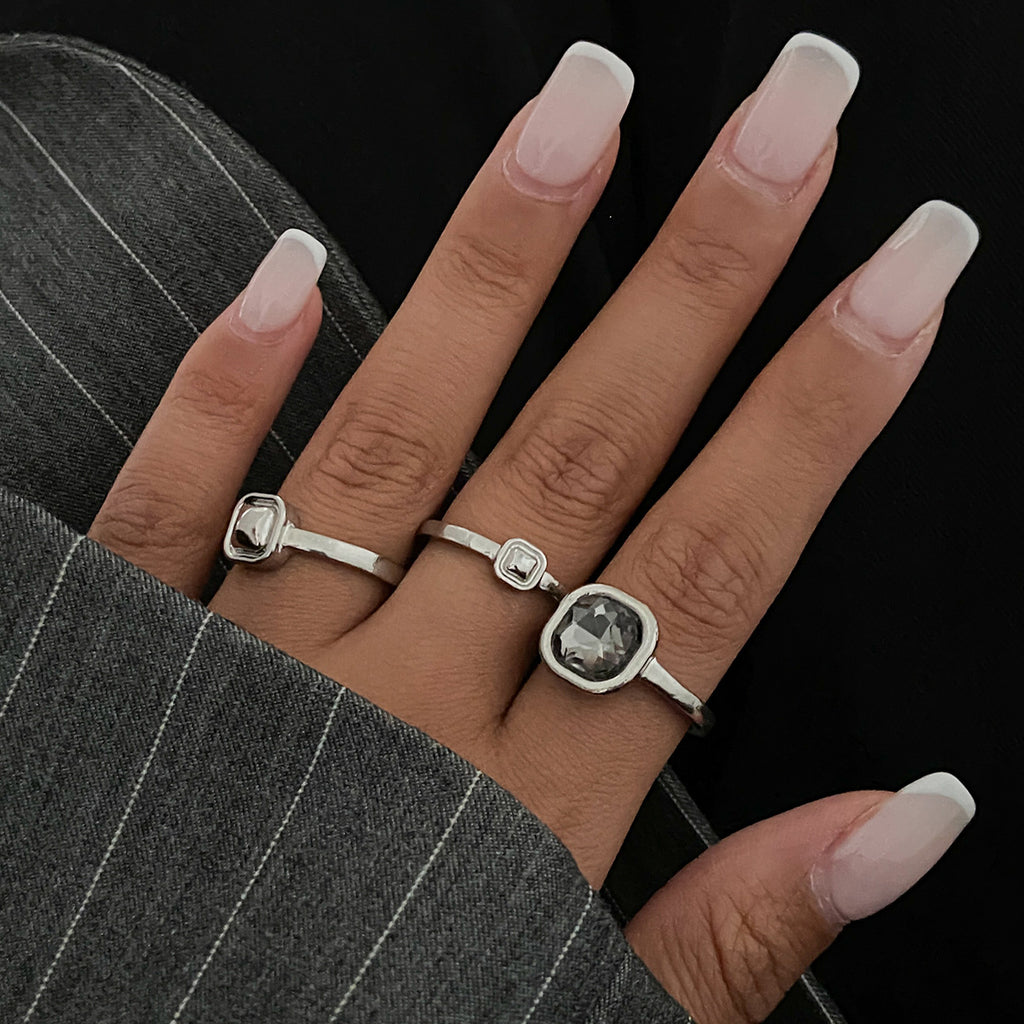 Professional woman ring set "Business girl set"