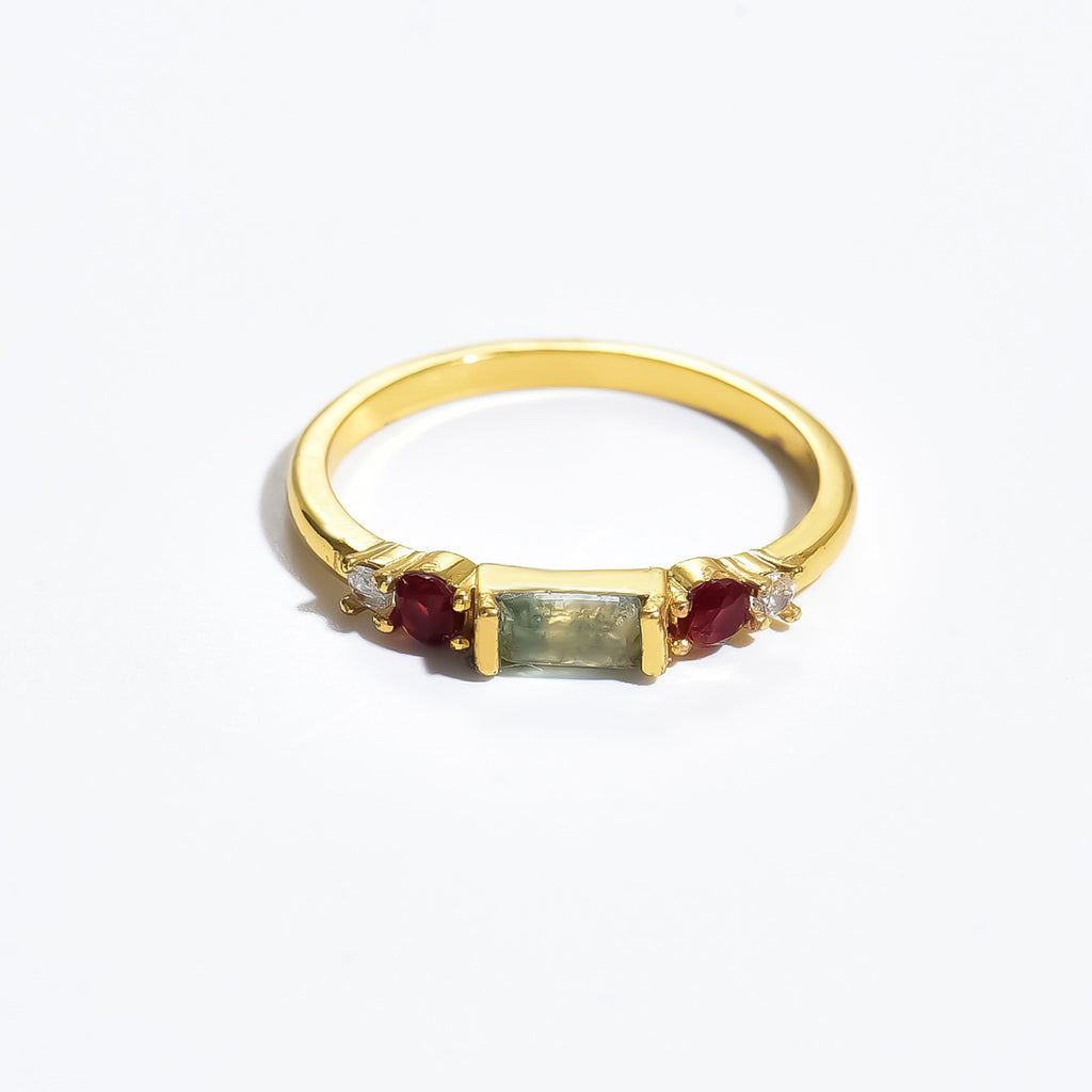 vintage 18k gold ring "The Australia"