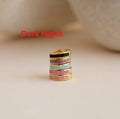18k gold opal Patch earrings